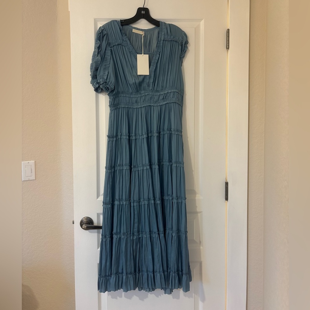 NWT Ulla Johnson Olivia Dress in Celeste